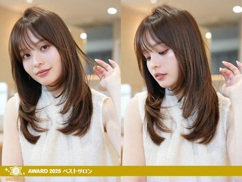 ジーナ 浦和(Zina)の写真/[#Aujua公式]【カット+ケアカラー+超音波クイックTR  ￥7900】顔周りの似合わせカットはZinaにお任せ[浦和]