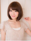 大人可愛いクールフェミニンボブ