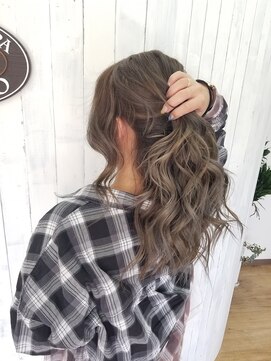 ヘアアンドスパピノキオ(HAIR&SPA PINOKIO) ラフグレージュ☆