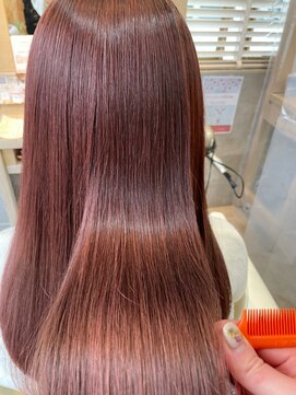 ループス 自由が丘店(Loops) 【髪質改善カラー】ノンダメージカラー/自由が丘/縮毛矯正