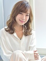 イリーブ(elieve) 大人かわいいカーキベージュカラー