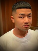 ヒロギンザ 八重洲店(HIRO GINZA)&nbsp;サイドパートクロップフェード