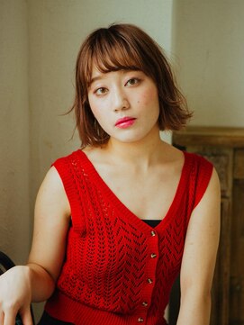 美容室クローバー 新小岩店(clover) 外はねボブ【新小岩】