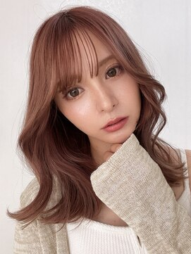 ユー(juu.) 【juu.】薄め前髪で小顔◎韓国くびれミディアム