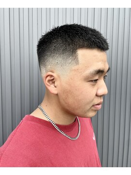 エルエー 大津店(L.A) 伸ばしかけにオススメメリハリスキンフェードボウズ