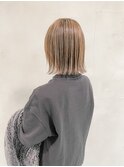 ハイライト 外ハネボブ 20代30代40代ヘア 小顔 大阪ボブ 梅田