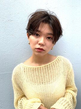 アイ 代々木公園(aye) ハンサムショート×ニュアンスパーマ