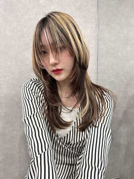 レディアル 渋谷(REDEAL) ワンホンヘア/韓国ヘア/前髪[レイヤーカット/渋谷]
