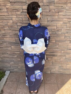 ヘアドゥーポジャ 藤岡店(hair Do poja) 浴衣着付け