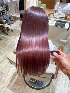 アミューズ(amuse) 横浜、関内で叶う髪質改善/酸熱トリートメント /髪質改善カラー