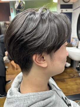 カミヤーズトウキョウ 五反田店 センターパートニュアンスパーマ