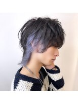 ルーム(Room)&nbsp;メンズウルフ/ウルフインナーカラー/インナーホワイト