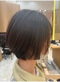 短すぎない大人ショートボブ