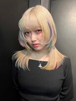 ヌル 表参道本店(Null)&nbsp;スラッシュカラー[デザインカラー/ケアブリーチ/ルーツカラー]