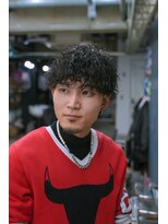 マール 矢場町(MARL)&nbsp;波巻きツイストスパイラルパーマ/ショートマッシュウルフ