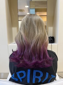 ボブインターナショナル(bob international) ハイトーン裾カラー