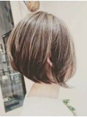 ◆大人のクールなボブ◆【白髪ぼかし】