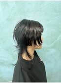 ウルフ　姫カット　レイヤースタイル