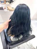 ミルメルシー(Mille mercis)&nbsp;黒染めからのブルーサファイア