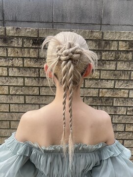 オレンジ梅田店(ORANGE) ヘアセット/お呼ばれ/結婚式/2次会/編み下ろし/大阪ヘアセット