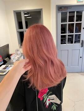 ウルヘアー(ULU hair) サーモンピンク/salmon pink