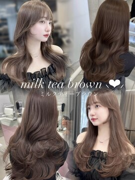 エヌアイ オモテサンドウ(ni omotesando) くびれヘア/ブラウンカラー