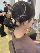 コワファースト 大分(COIFF1RST) 成人式/シニヨンスタイル