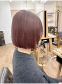 小顔タッセルボブ×ぱつっとボブ[美髪/縮毛矯正/横浜韓国]