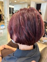 エヌアンドエーコンティ(N&A CONTi)&nbsp;大人ショート×秋冬カラー 赤/レッド/ローズブラウン/髪質改善