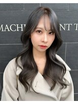 ロワンバイアルティナ 横須賀中央店(Rowan by artina)&nbsp;韓国風巻き_ブルーカラー