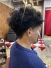 【メンズ限定】メンズカット＋スパイラルパーマ