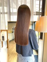 ルアナ ヘアメイク(Luana hair make) 切りっぱなし艶ロング