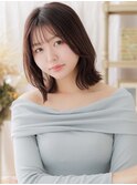レイヤーカットくびれミディアムこなれヘアa浦和20代30代40代