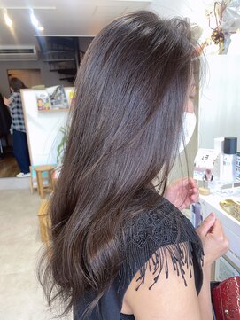 オリビアヘアー(OLIVIA HAIR) やわらか透明感ブラウン