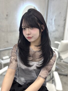 アイシー 表参道(ICY) ワンカールレイヤーカット/顔まわりカット/韓国ヘア