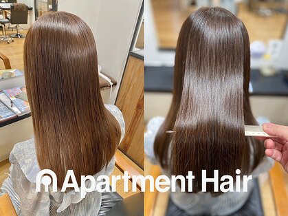 アパートメントヘアーの写真