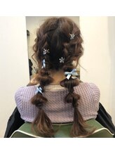 ヘアルーム カフー(hair room kafuu) ☆編み下ろし◎ツインアレンジ☆