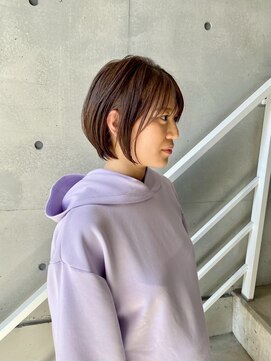 美容室カードル 新小岩店(Cadre) ショートボブ/ショート/透明感カラー