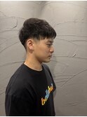 ツーブロックショートマッシュ