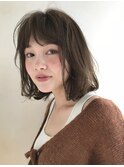 7トーン /マロンベージュ /ボブ