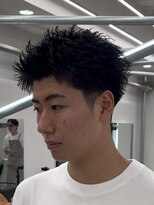 ササ 京都河原町店(33 SASA)&nbsp;スパイキーショートパーマ　京都四条河原町