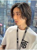 波巻きパーマメンズツイストスパイラルパーマツーブロック