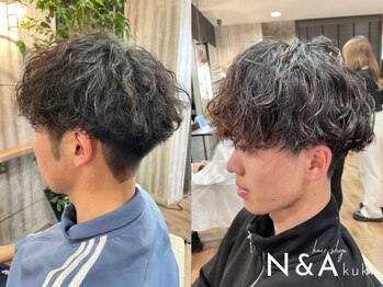 ヘアショップエヌアンドエー 久喜店(hairshop N&A)の写真/【メンズカット ¥4950】似合わせカット・パーマで清潔感UPオンオフどちらも決まる自分史上最高のヘアに◎