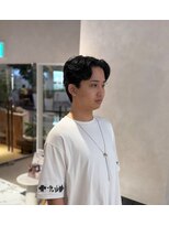 ウノプリールヴァモス(unopulir Vamos)&nbsp;センターパート刈り上げなしメンズ