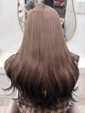 ラビス(Lovis) ミディアム/暗めカラー/デザインカラー/フェイスフレーミング