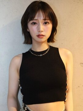 コードライン はりま勝原店(CODE.LINE) 《CODE.LINE》耳掛けくびれボブ