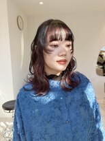 オン キャナルシティ博多前店(on)&nbsp;【哉汰】デザインカラー/ボルドーカラー/ミディアム20代