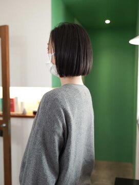 ナチュラルなミニボブ