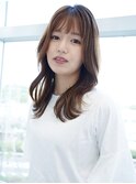 韓国ヘア/韓国巻き/ミディアム