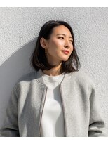 バグズ ヘアデザイン 桔梗が丘店(Baguz HAIR DESIGN)&nbsp;艶まとまり髪質改善ボブ